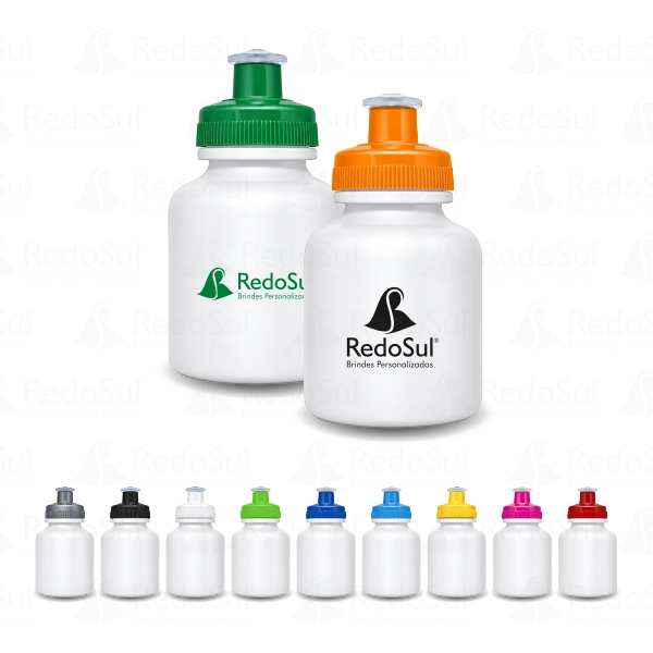 RD 8115251-Squeeze personalizado Corpo Branco 300ml RD 8115251-Squeeze personalizado Corpo Branco 300ml